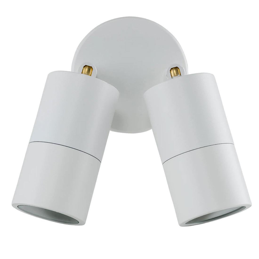 Matt White Double Adjustable Spotlight Tivah Havit Lighting - HV1335T-HV1337T