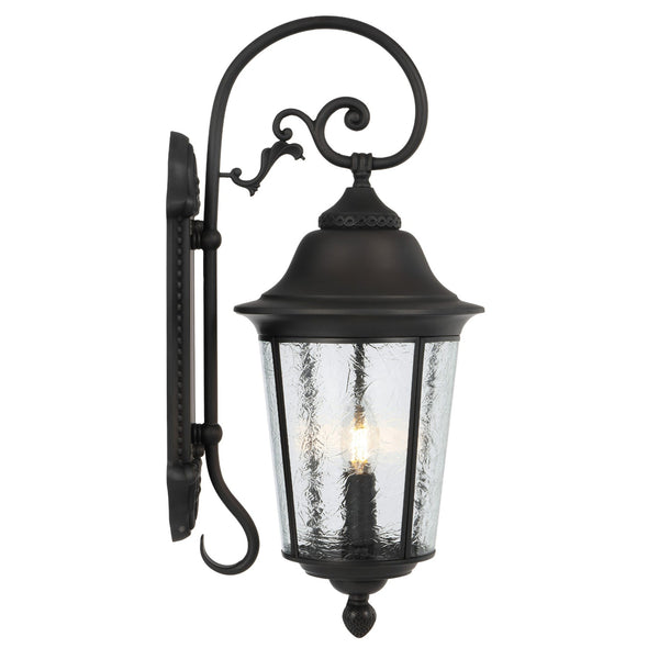 Black iron outdoor store light fixtures