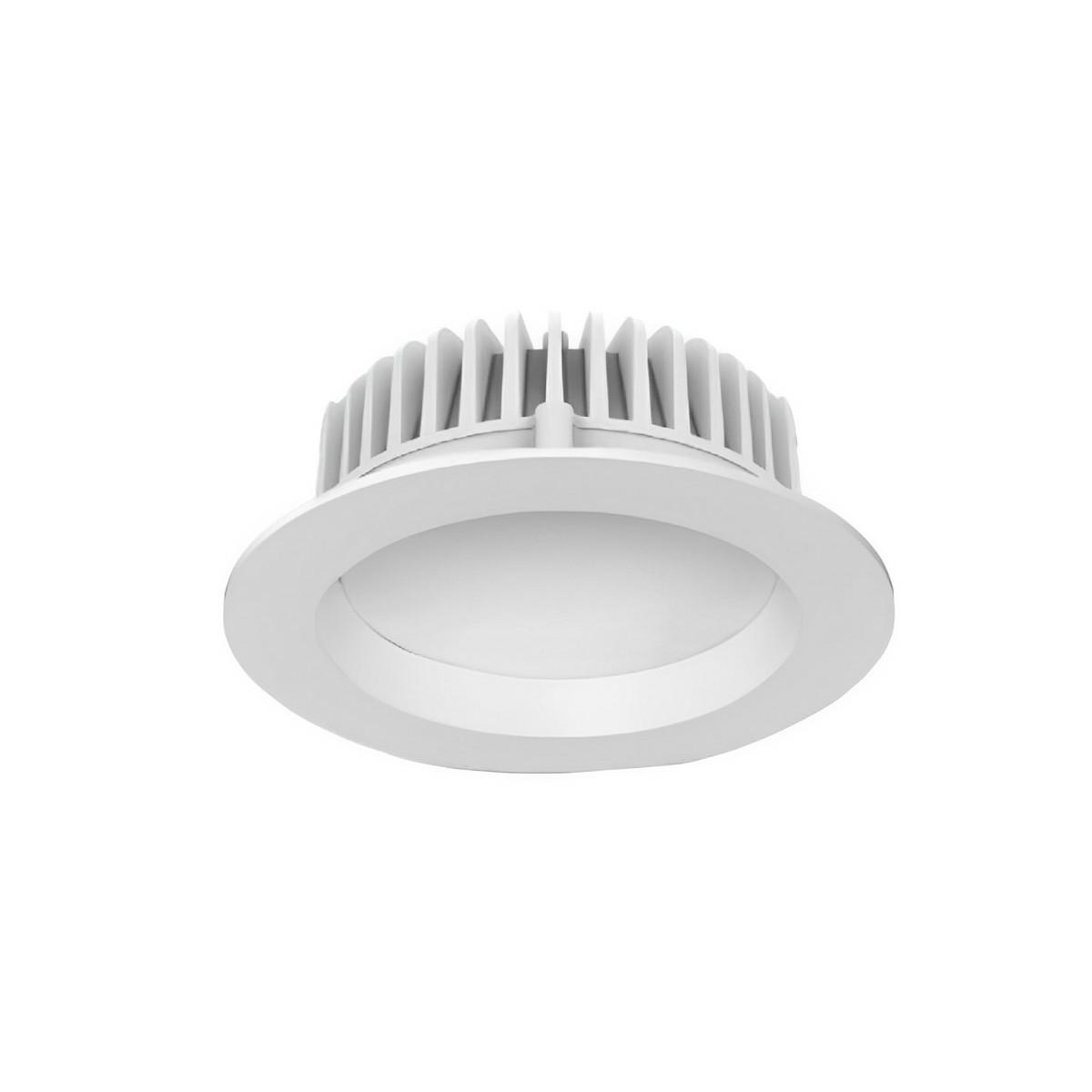 90mm Fire Rated Downlight LED Downlight 12w White 4k, 3k AT9012/WH/FR Atom Lighting