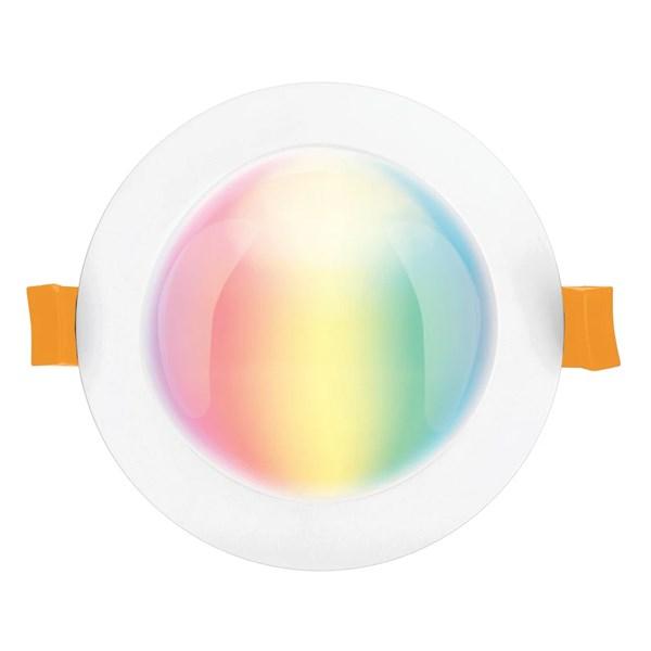 90mm Epic Smart LED Downlight 10w White RGB CCT 21443/05 Brilliant Lighting