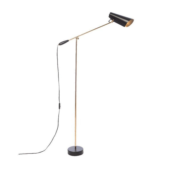 Northern Lighting NOR.Birdy Floor Black/Brass | Birdy - The Lighting Outlet