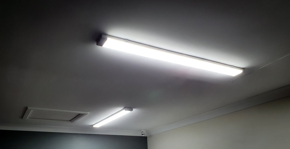 Plug Light, 40cm Batten Lights Daylight Ceiling Tube Light 18W