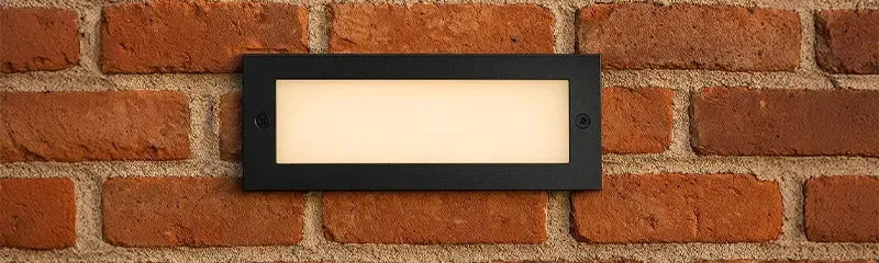 Led Recessed Lights Brick Wall Eterna Mono Daylight LED Brick Light