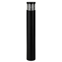 1000mm Louvred LED Bollard Light 18w Large in Black Havit Commercial - HCP-262640