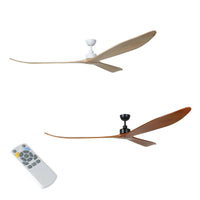 100" Currumbin DC Ceiling Fan Natural, Merbau 2061942x Eglo Lighting