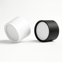 Alpha 8w Surface Mounted Downlight Black, White Dimmable CRI90 Pixel Lighting