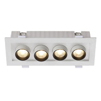 215mm x 70mm LED Downlight 20w White CCT CRI 90+ TILDA DL4-WH Telbix Lighting