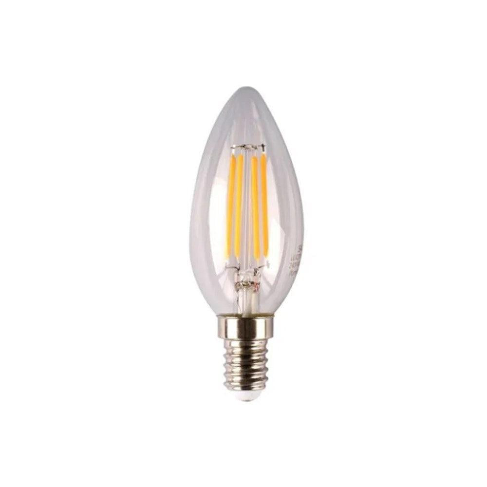 4w LED E14 Candle Globe Warm White 3000k, Daylight 5000k Dimmable