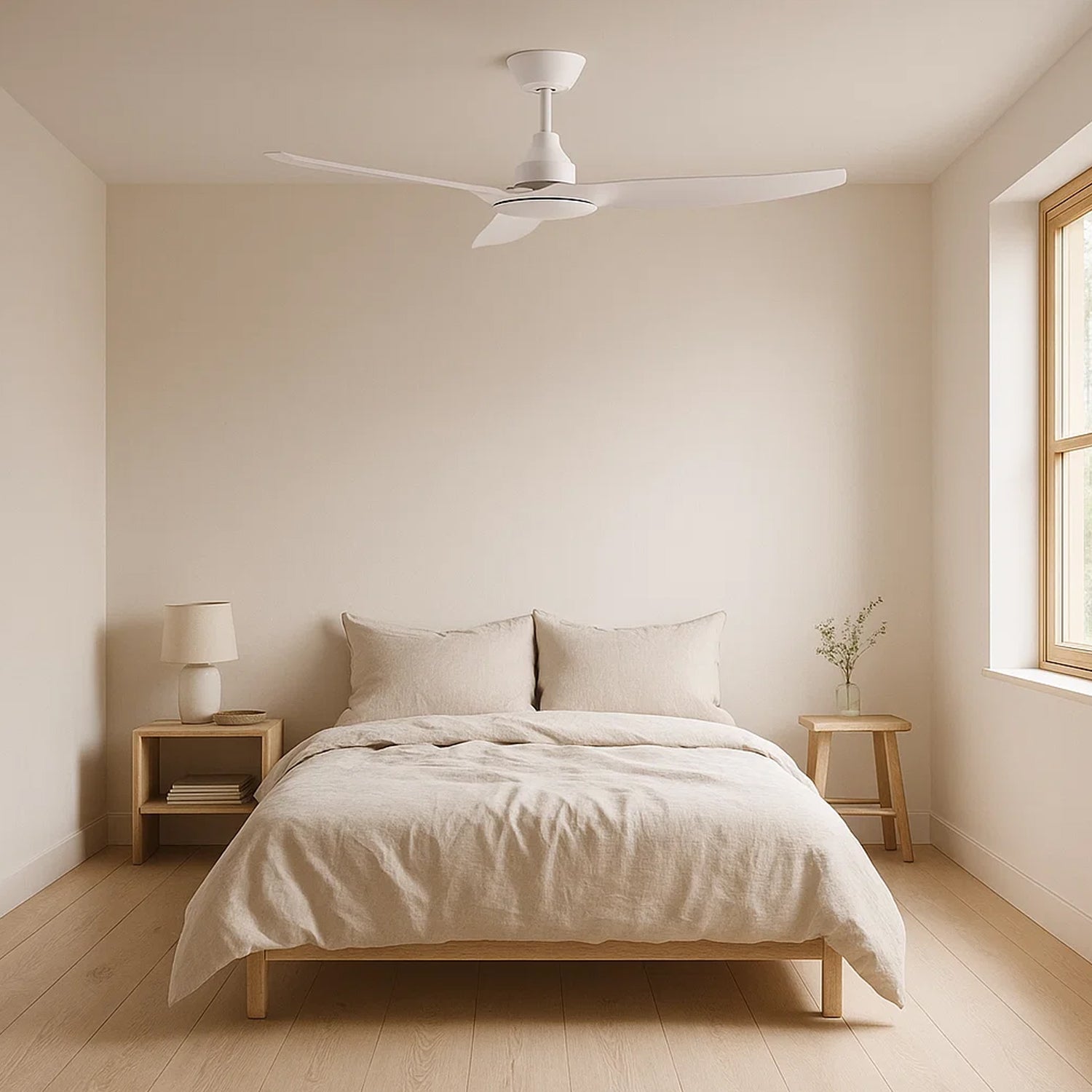 52' Skyfan DC Ceiling Fan White SKY1303XX Ventair