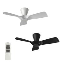 32" Kiwi DC Ceiling Fan White, Black 5507060, 5507061 Vencha Lighting