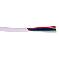 6 Core RGBCW Low Voltage Cable with White Outer Sheathing Havit Lighting - HV9994
