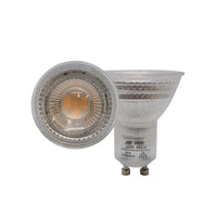 6w LED GU10 Globe Warm White 3000k, Cool White 4000k GL-GU10LEDFW6-8X