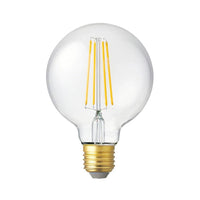 8w LED E27 G95 Globe Warm White 3000k, Cool White 4000k Dimmable GL-F_20G095_208-CL8X