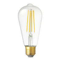 8w LED E27 Pear Globe Warm White 3000k, Daylight 5000k Dimmable GL-F-PILT-8-CL8X