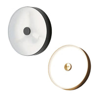 Ambor Indoor LED Wall Light 3Lt 9w Matt Black, Matt Brass