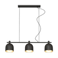 Luca+ Pendant Light 3Lt in Black