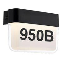 Andy Address Wall Light CCT 5w in Black