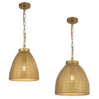 Aydin Pendant Light 280mm, 350mm in Antique Brass