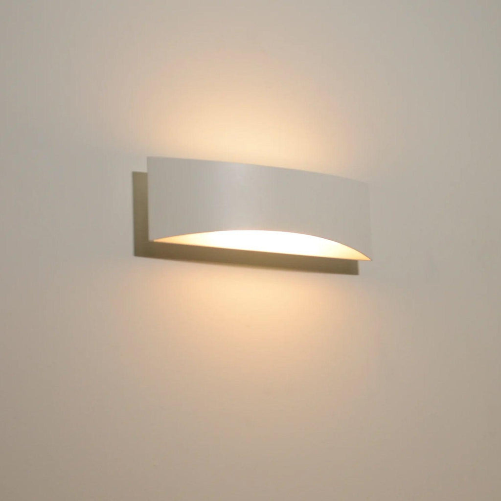 Bristol: City Series Curved Indoor Up/Down LED Wall Light CCT 8w White ...