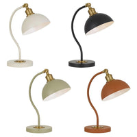 Brevik Table Lamp Beige, Black, Green, Orange BREVIK TL Telbix Lighting