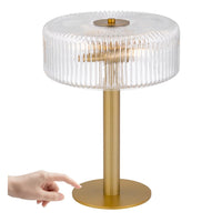 Brizo Touch Table Lamp Antique Brass BRIZO TL-ABCL Telbix Lighting