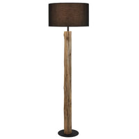 Chad Floor Lamp Base Only in Wood