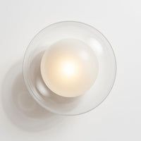 Cielo Glass Orb Wall Light G9