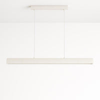 Clay Linear Stone Concrete Pendant Light Natural