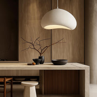 Cloud Silk Pendant Light Medium or Large in Matt White