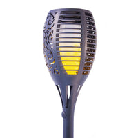 Decorative Solar Tiki Torch Light in Black Solar Lighting Direct SLDTT/1