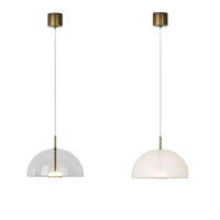 Dome Air LED Pendant Light 4w in Clear or Frosted Glass LR-i02-70-DM-XX-OB