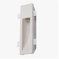 Drift Plaster Trimless LED Step Light Rectangular in White