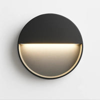 Dusk Mini LED Step Light 4w 110mm 12v DC White or Black Havit Lighting
