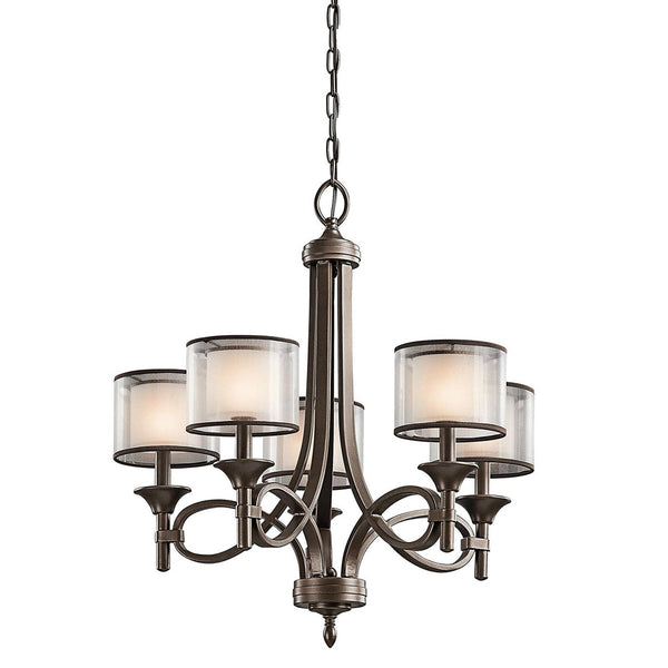 Elstead Lighting Artisan 5lt Kronleuchter In Schwarz – Elegante Pendelleuchte Für Decke