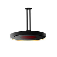 Eclipse Smart-Heat™ Electric Heater + Twin Pole 2900w in Black 2620621-1