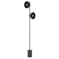 Efrain Floor Lamp 2Lt in Black EFRAIN-FL-BK