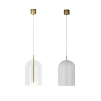 Elong Air LED Pendant Light in Clear or Frosted Glass