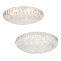 Elsee LED Oyster Light CCT 400mm, 500mm in Clear ELSEE-OY