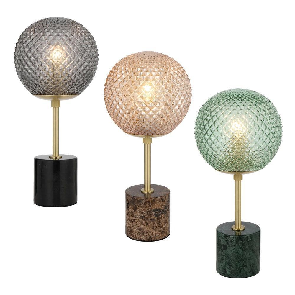 Elwick Table Lamp Black, Brown, Green ELWICK TL Telbix Lighting