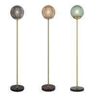 Elwick Floor Lamp in Black, Brown or Green ELWICK-FL