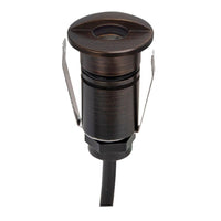 CLEARANCE Emit LED Deck Light Trio 25mm in Antique Brass