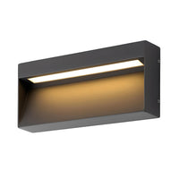Enso Outdoor Step Light Rectangle 5w Tri Colour in Monument
