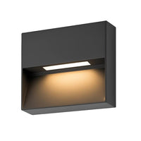 Enso Outdoor Architecural Step Light Square 5w Tri Colour in Monument