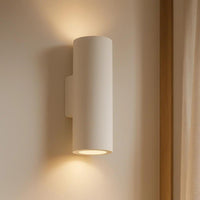 Eon Plaster Indoor Up/Down Wall Light in White
