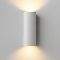 Eon Plaster Indoor Up/Down Wall Light in White