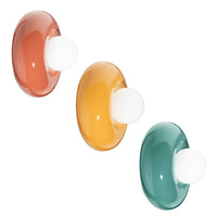 Bumbum Indoor Wall Light in orange, Yellow or Turquoise