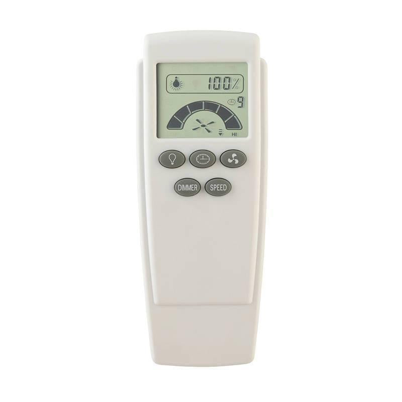Brilliant Fan Accessories - LCD AC Fan Remote Soft Touch Buttons