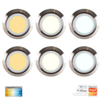 Flame LED Deck Light CCT in 316 Stainless Steel Havit Lighting - HV2826CCT, HV28261CCT