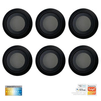 Flame LED Deck Light CCT in Black Havit Lighting - HV2826CCT-BLK, HV28261CCT-BLK