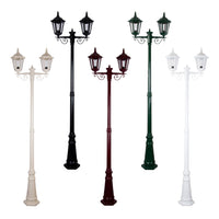 GT-140 Chester Post Light 2Lt in Beige/Black/Burgundy/Green/White